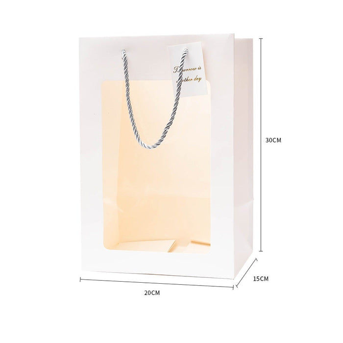 Transparent Paper Bag | Multiple Sizes-sourcy-global.myshopify.com-