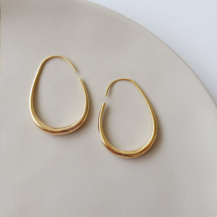 Water Droplet Earrings | Gold