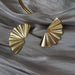 Origami Earrings | Gold