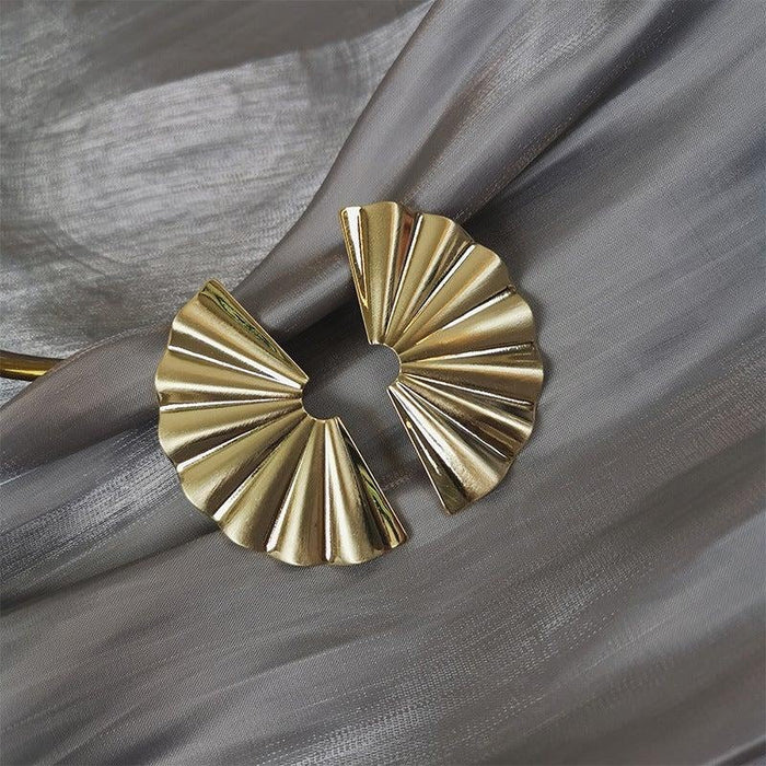 Origami Earrings | Gold