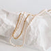 Gold Chain & Pearl Double Necklace-sourcy-global.myshopify.com-