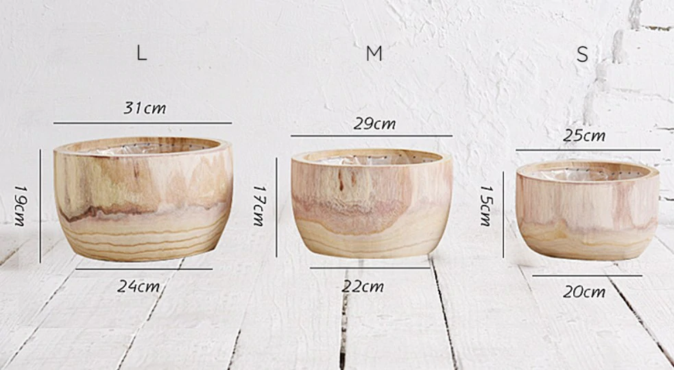 Wooden Standing Pot | Multiple Styles
