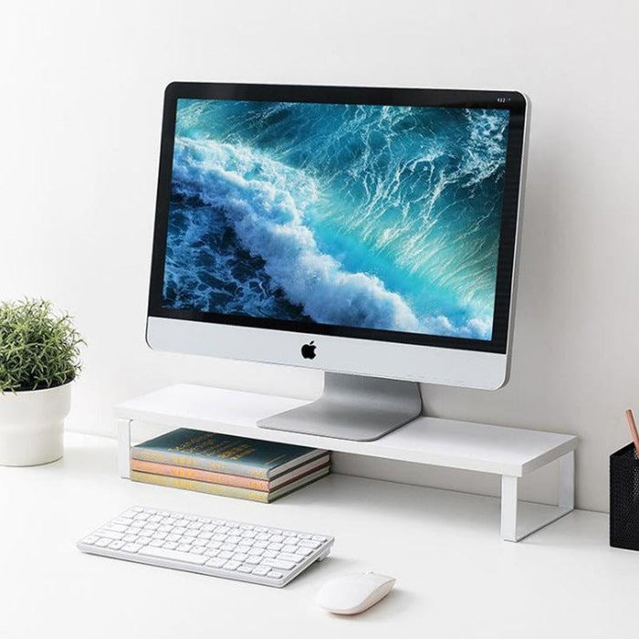 Monitor Stand with Keyboard Storage | Multiple Colors