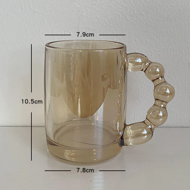Bead Handle Glass | Multiple Colors