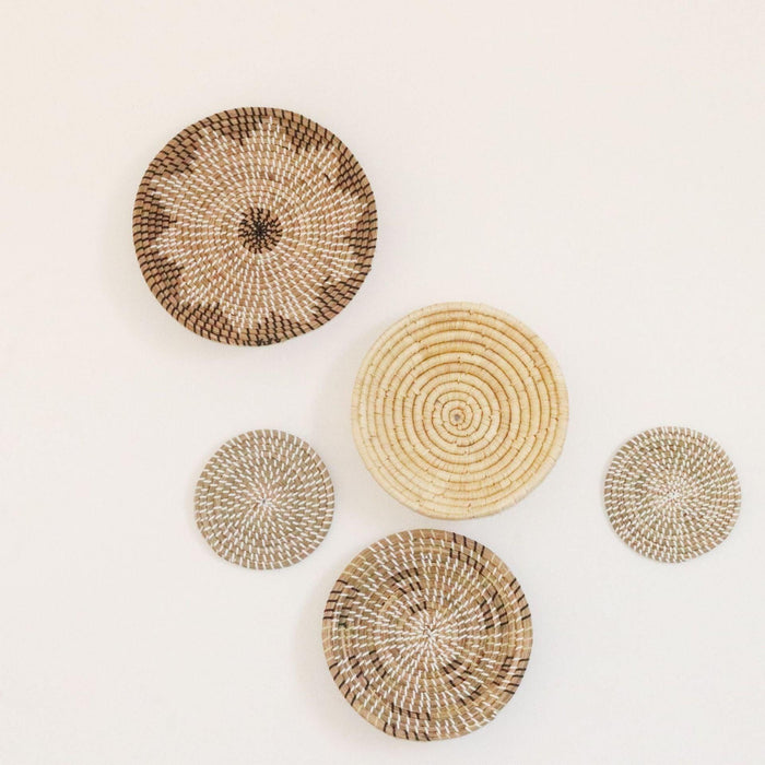 Straw Woven Style Wall Decoration