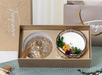 Glass Dried Flower Candle + Gift Box l Multiple Styles