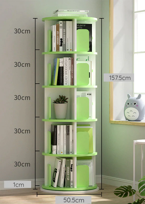 Rotatable Bookshelf | Multiple Styles