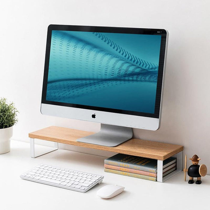 Monitor Stand with Keyboard Storage | Multiple Colors