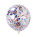 Confetti Transparent Balloon | Multiple Colors
