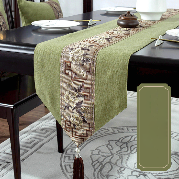 Chinese-style Cloth Table Runner | Multiple Styles