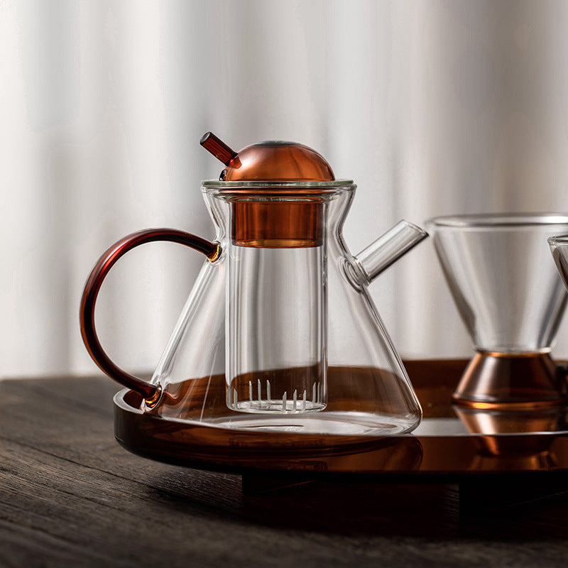 Amber Glass Tea Set | Multiple Styles