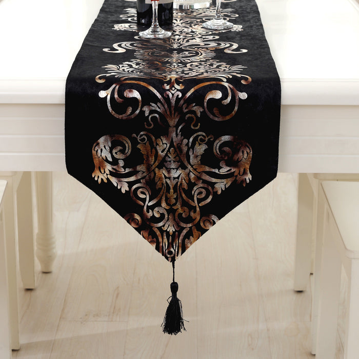 Luxury Embroidered Table Runner | Multiple Colors
