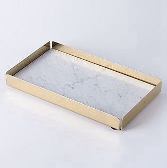 Marble & Gold Jewelry Tray | Multiple Styles