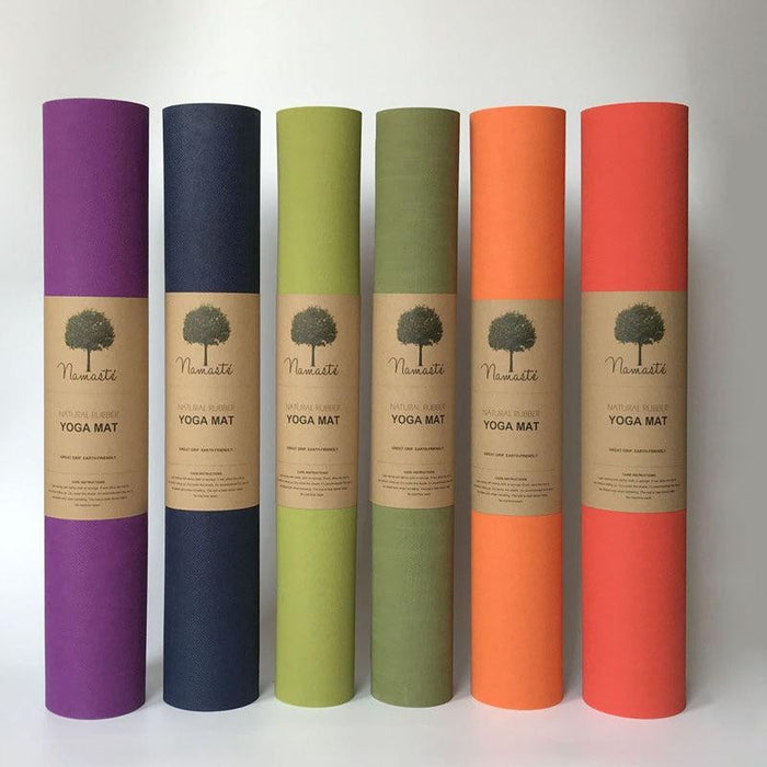 Natural Rubber Yoga Mat | Multiple Styles