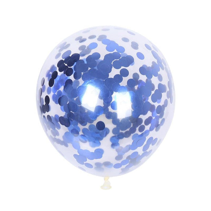 Confetti Transparent Balloon | Multiple Colors