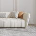 Cream Cushioned Leather Sofa | Multiple Styles