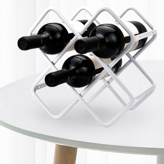 8-Bottle Stackable Wine Rack | Multiple Colors