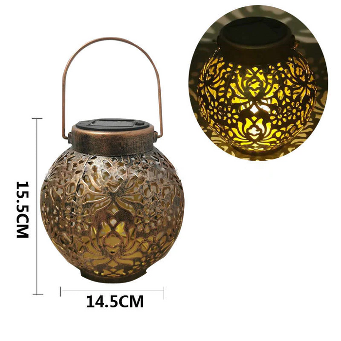 Geometric Lantern Garden Lamp | Multiple Colors