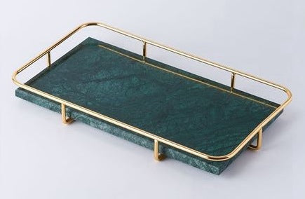 Vanity Square Marble Tray | Multiple Styles