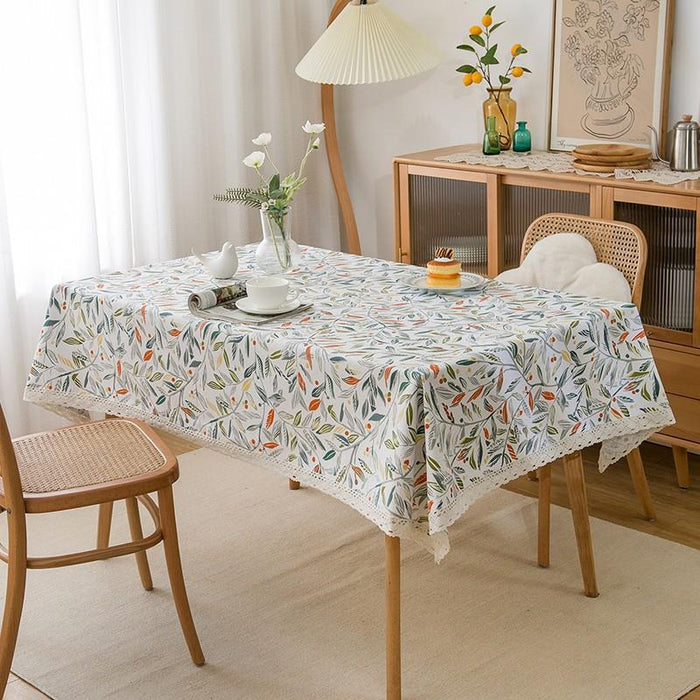 Rural Style Decorative Large Square Tablecloths | Multiple Styles