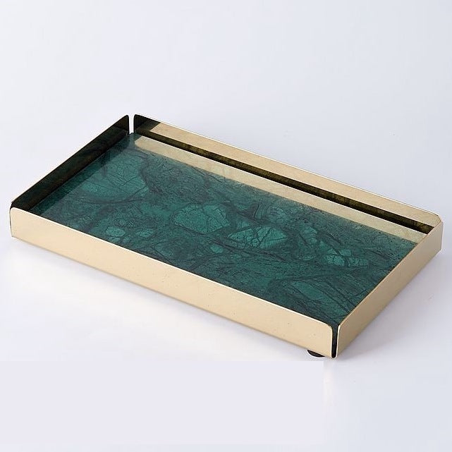 Marble & Gold Jewelry Tray | Multiple Styles